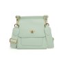 Alice Wheeler Pastel Mint Bloomsbury Cross Body Bag image of the bag on a white background