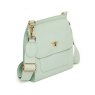 Alice Wheeler Pastel Mint Bloomsbury Cross Body Bag angled image of the bag on a white background