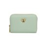 Alice Wheeler Pastel Mint Bromley Purse image of the front of the purse on a white background