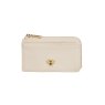 Alice Wheeler Pastel Cream Bath Coin Purse image of the front on a white background