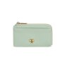 Alice Wheeler Pastel Mint Bath Coin Purse image of the front of the purse on a white background