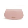 Alice Wheeler Pink Glasses Case image of the back of the case on a white background