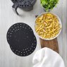 Tower 2 Pack 2-4L Air Fryer Liners lifestyle image of the liners with food