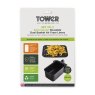 Tower 4 Pack 9L Dual Air Fryer Liners image of the packaging on a white background