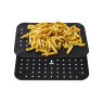 Tower 4 Pack 9L Dual Air Fryer Liners image of the liners with food on a white background