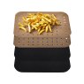 Tower 4 Pack 9L Dual Parchment Air Fryer Liners image of the liners on a white background