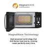 Tower 20L 800w Digital Microwave Black Magna Wave Technology