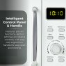 Tower 20L 800w Digital Microwave White Control Panel and Handle