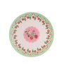 Cath Kidston Strawberry 4pk Melamine Picnic Side Plates Green