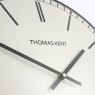 Thomas Kent Haymarket 20" Fern Wall Clock close up image of the clock on a white background