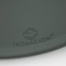 Thomas Kent Mulberry 20" Olive Green Wall Clock close up image of the clock on a white background