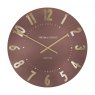 Thomas Kent Mulberry 20" Auburn Wall Clock image of the front of the clock on a white background