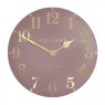 Thomas Kent Arabic 20" Blush Pink Wall Clock image of the front of the clock on a white background
