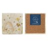 The Humble Hare Humming Hives Coaster Pair reverse