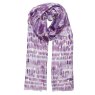 Zelly Lilac Dabs Scarf image of the scarf on a white background