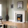 Dimplex Kingsley Chrome Deluxe Electric Fire lifestyle image of the electric fire