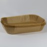 ProChef Pack Of 50 Rectangular Paper Air Fryer Liners image of the liners on a white background