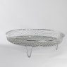 ProChef Round Air Fryer Basket image of the basket on a white background