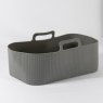 ProChef Rectangular Silicone Air Fryer Basket image of the basket on a white background