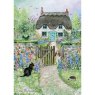 Otter House Countryside Cottage Pack Of 6 Mini Notecards image of the notecard on a white background