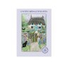Otter House Countryside Cottage Pack Of 6 Mini Notecards image of the notecards in packaging on a white background