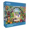 Gibsons Botanical Blooms 1000 Piece Puzzle image of the puzzle box on a white background