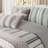 Helena Springfield Nautical Stripe Grey Duvet Set Angled