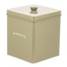 Artisan Street Biscuit Canister Moss angled
