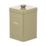 Artisan Street Tea Canister Moss Angled