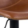 Actona Orion Bar Stool in Vintage Brandy