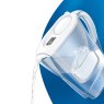 Brita Marella White Water Filter Jug image of the jug on a white and blue background