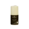 Wax Lyrical Unfragranced Ivory Pillar Candle image of the candle in packaging on a white background
