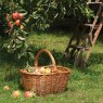 Stow Green High Sided Hand Basket lifestyle image of the basket