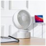 Daewoo Portable Rechargeable Mini Table Fan lifestyle image of the fan