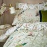 Graham & Brown Clavering Birds Duvet Cover Set close up lifestyle image of the duvet cover set