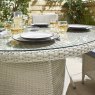 Portland 4 Seater Round Set lifestyle image of the dining set