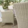 Portland 6 Seater Round Set lifestyle image of the dining set