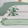 Joules White Lakeside Floral Duvet Cover Set lifestyle image of the duvet cover set