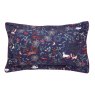 Joules Blue Kooky Woodlands Duvet Cover Set image of the pillowcase on a white background