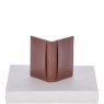 Fonz Leather Mens Tanned 8 Card Holder Wallet Tan Reverse