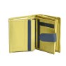 Golunski Lime & Navy Wallet Purse Open