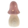 Shudehill Mushroom Glow Lamp Pink Small