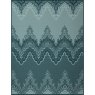 Biederlack Throw Ornament Azul