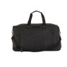 Woodbridge Large Charcoal Canvas Holdall image of the holdall on a white background