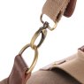 Woodbridge Large Brown Canvas Holdall close up image of the holdall on a white background