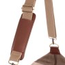 Woodbridge Large Brown Canvas Holdall close up image of the holdall on a white background