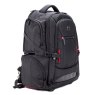 Highbury Kensington Black Wheeled Backpack angled image of the bag on a white background