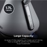 Tower Sera 1.7L 3kw Kettle Smoked Grey Large Capacity