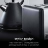 Tower Sera 4 Slice Toaster Black Design