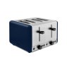 Tower Sera 4 Slice Toaster Midnight Blue